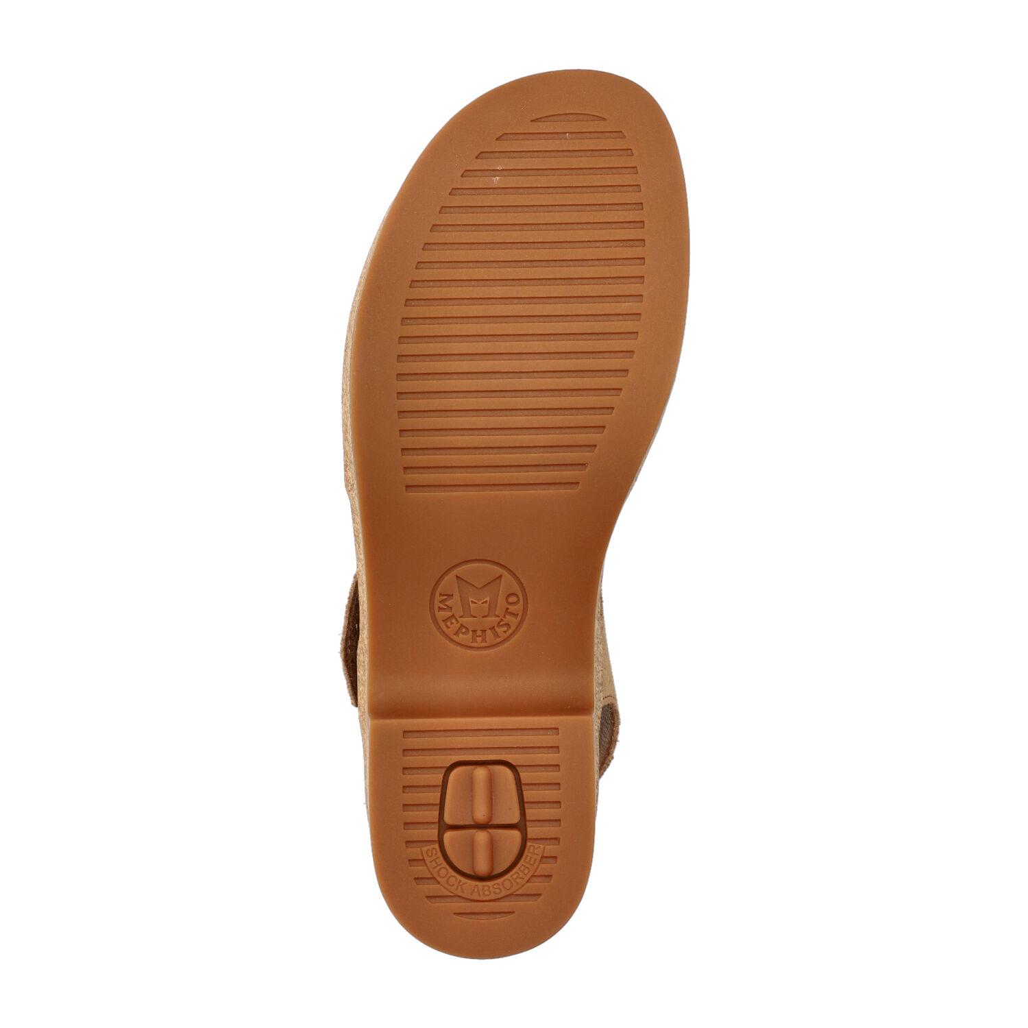 sandales femme modèle Franka Marron tobacco - Mephisto